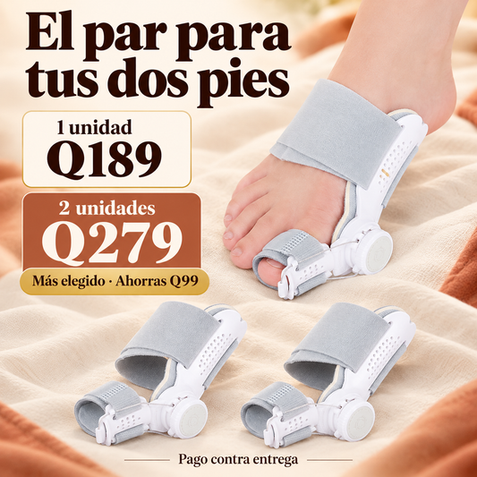 Corrector de Juanetes Ajustable – Añade el par para zapatos por solo Q59 más